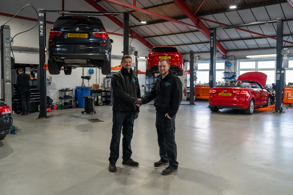 Craige Celebrates 3 Years at Recharged Automotive Worcester